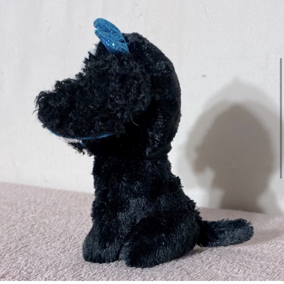 5/$25 Ty TySilk Tracey Beanie Boo Dog Black Puppy - Picture 4 of 11